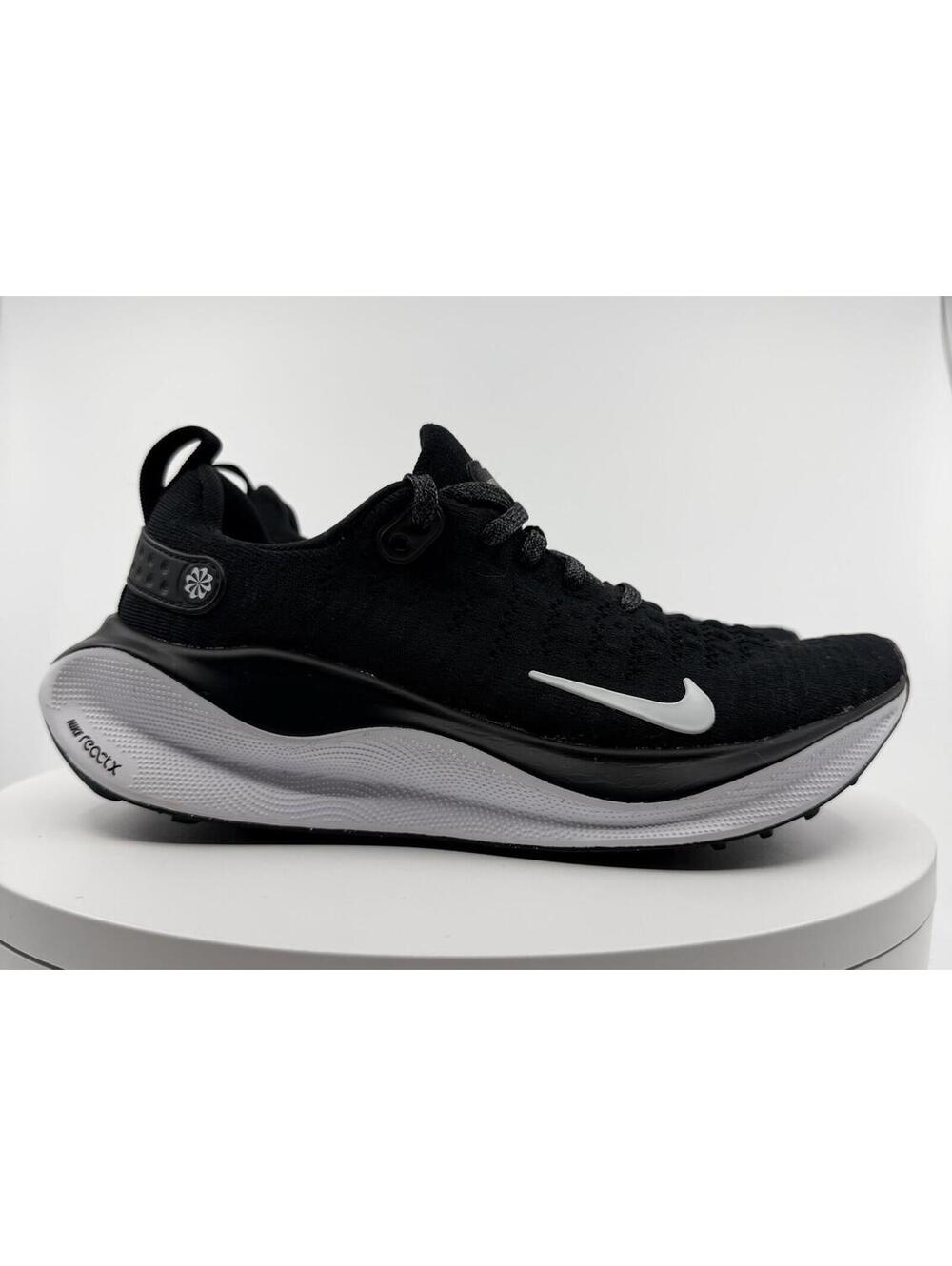 Nike React X Infinity Run 4 (DR2670 003) Black White Running Shoes Women's SZ 6
